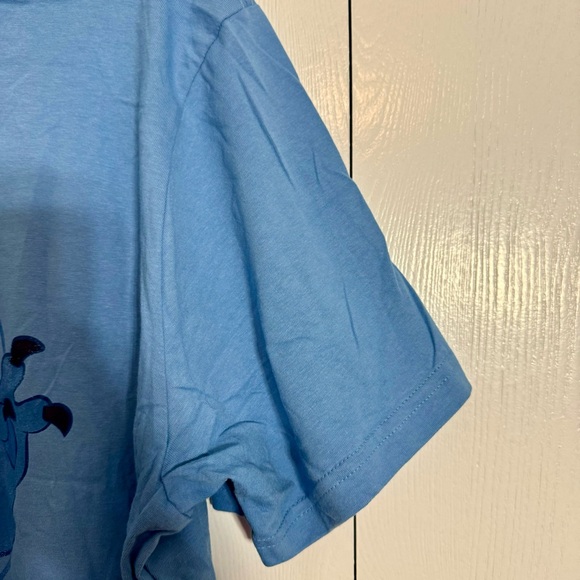 NWT. Walt Disney World Parks Stitch Cinderella Castle Adult Blue Shirt Size 2XL. - Picture 8 of 11